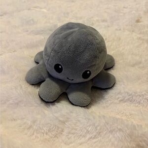 Adorable Gray Plush Octopus